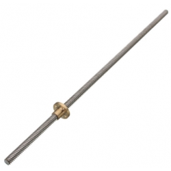 Lead Screw  8x600 mm & Brass Nut